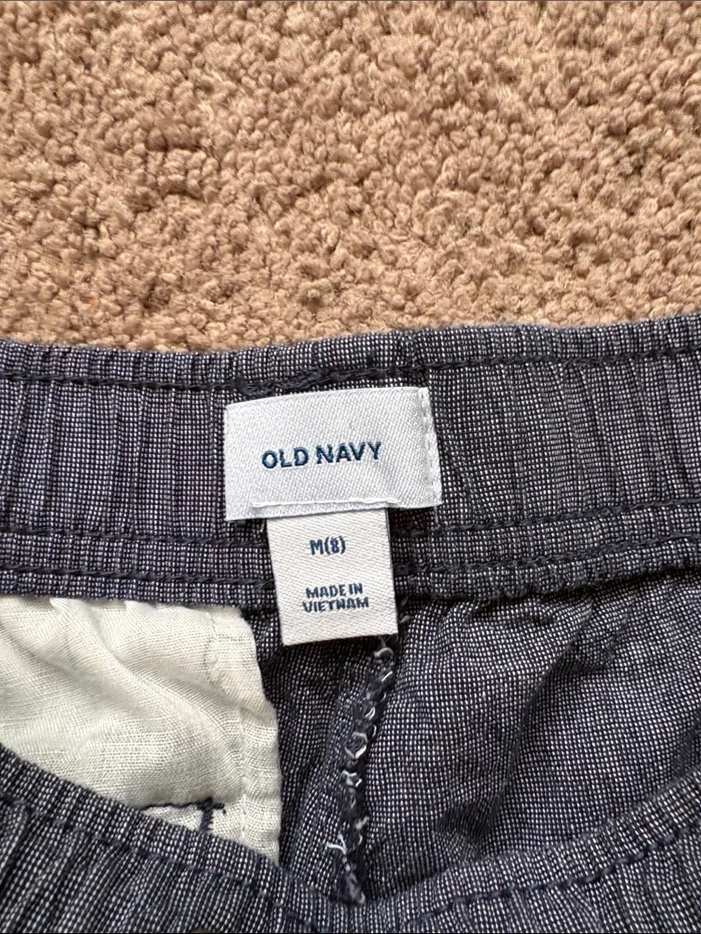 Old Navy Kids Blue Heathered Jogger Pants
